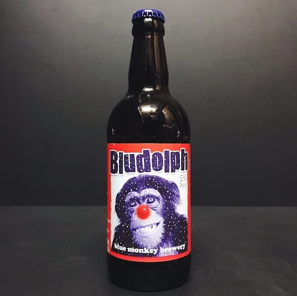 Blue Monkey Bludolph Pale Ale Nottingham Vegan friendly.