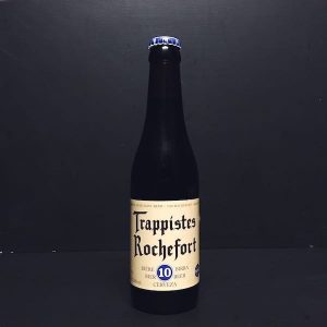 Brasserie Rochefort Trappistes Rochefort 10 Trappist Ale. A great beer for food & beer pairing.