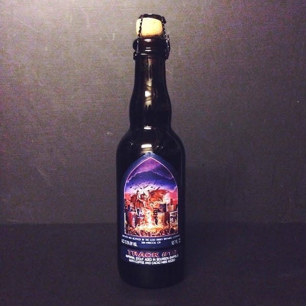 Lost abbey track #10 bat out of hell bourbon stout