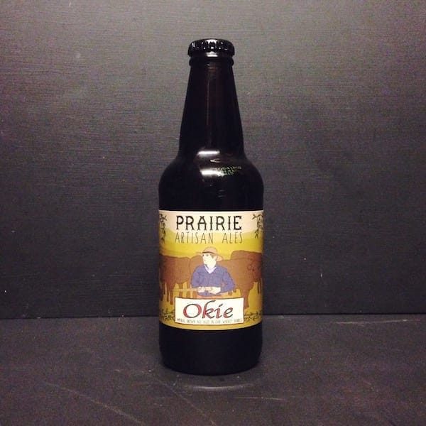 Prairie Okie USA bourbon brown ale