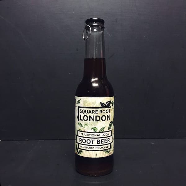 square root soda root beer london