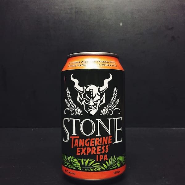Stone Tangerine Express IPA with Pineapple and Tangerine USA