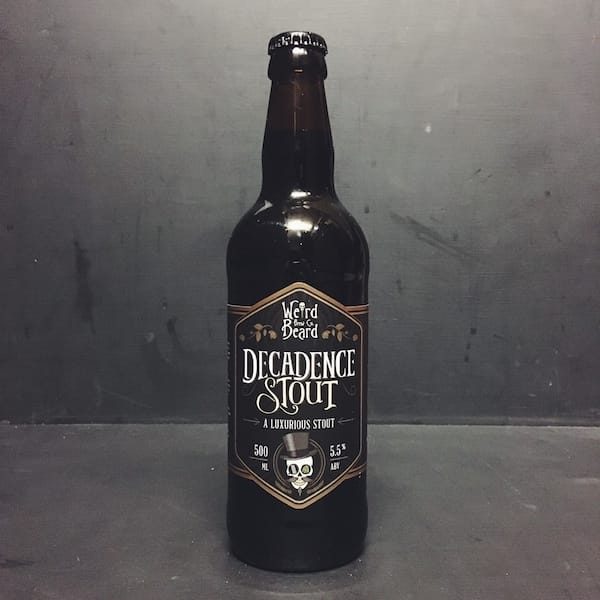 weird beard decadence stout london imperial