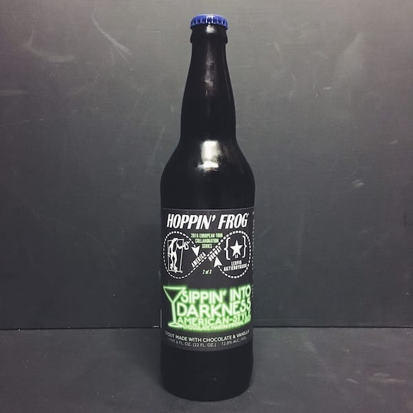 hoppin frog sippin into darkness