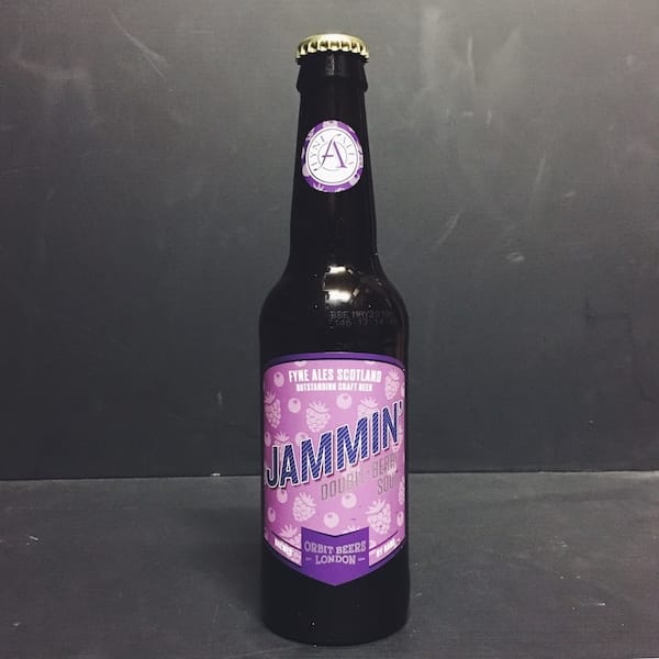 Fyne Ales Jammin Double Berry Sour. Collabd with Orbit, London. Scotland