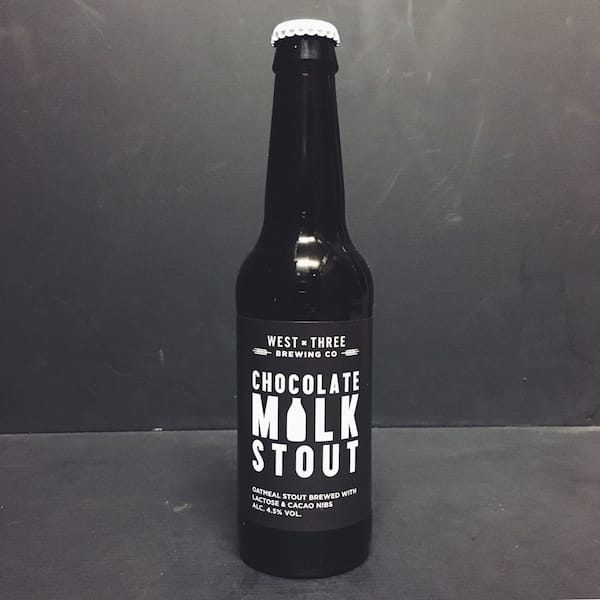 West by Three Chocolate Milk Stout Wales