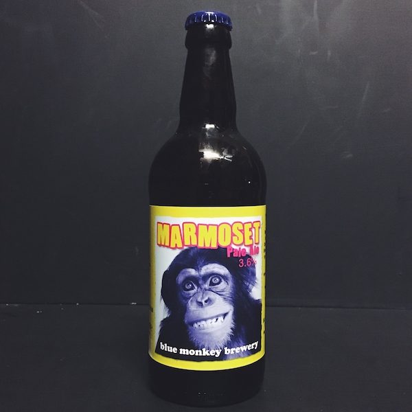 Blue Monkey Marmoset Citra Pale Ale Nottingham Vegan Friendly