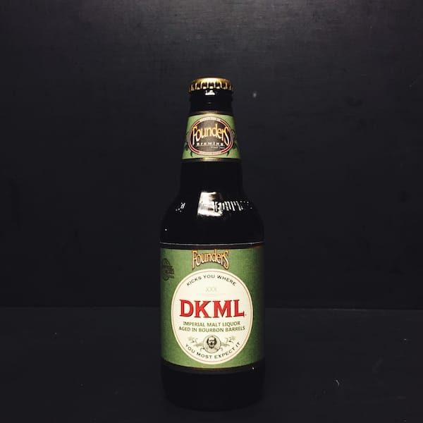 Founders DKML Bourbon Aged Malt Liquor USA