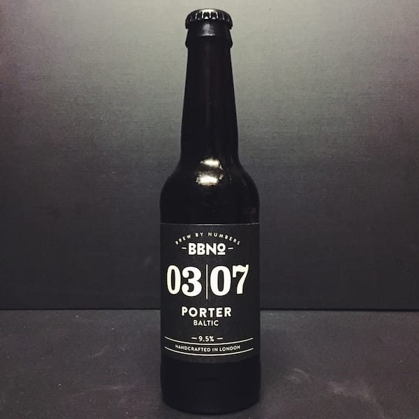 Brew By Numbers 03|07 Baltic Porter London vegan
