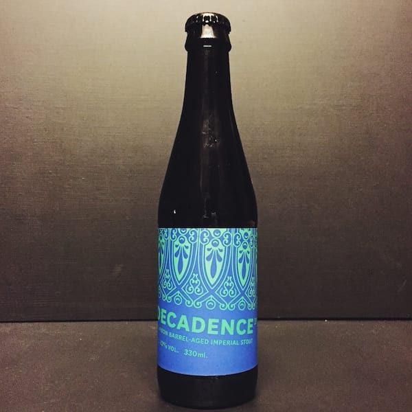 Marble Decadence 2017 Bourbon Barrel Aged Imperial Stout Manchester