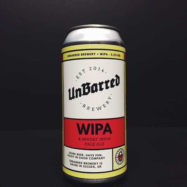 Unbarred WIPA Wheat IPA Sussex