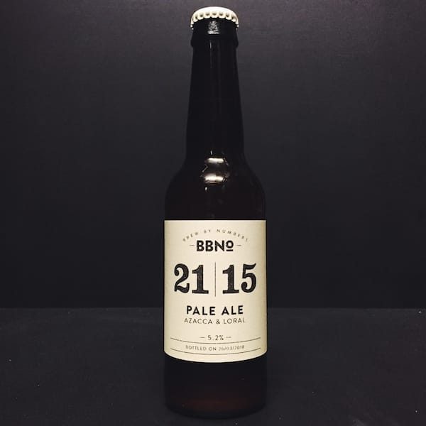 Brew By Numbers 21|15 Pale Ale Azacca Loral London