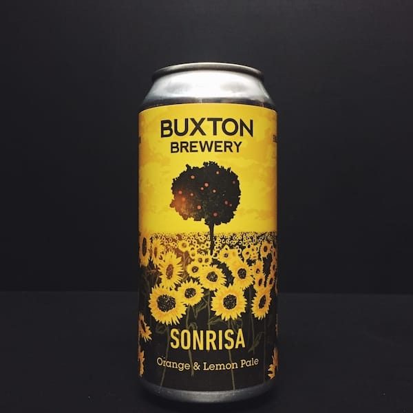 Buxton Brewery Sonrisa Orange and Lemon Pale Ale Derbyshire vegan