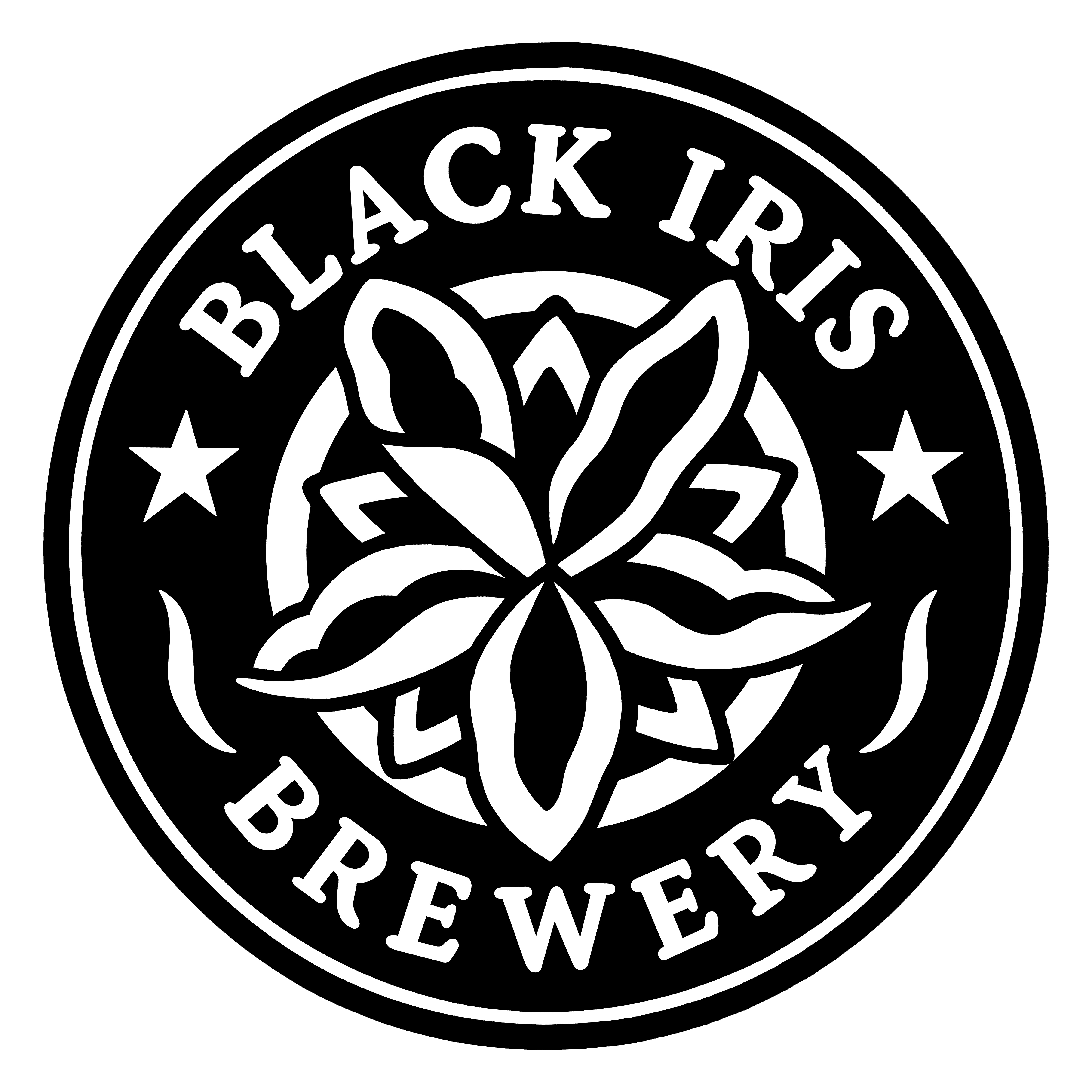 black iris brewery t shirt