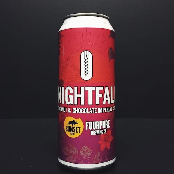 Four Pure Nightfall Coconut & Chocolate Imperial Stout. Brazil London