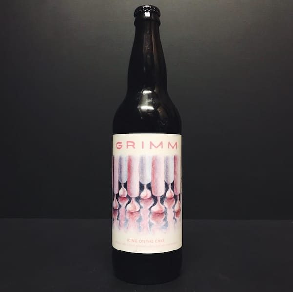 Grimm Ales Icing On The Cake Imperial Milk Stout with vanilla and cacao USA