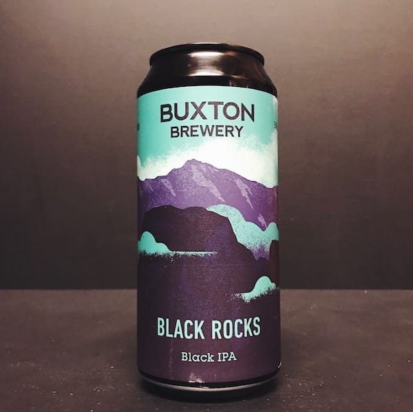 Buxton Brewery Black Rocks Black IPA Derbyshire vegan friendly