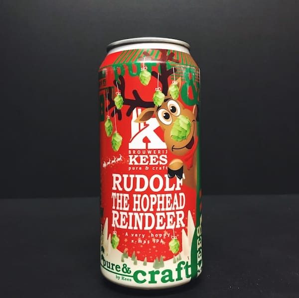 Brouwerij Kees Rudolph The Hophead Reindeer Christmas festive IPA India Pale Ale the Netherlands vegan friendly