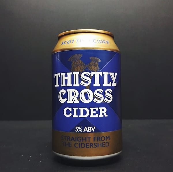 Thistly Cross Straight From The CiderShed Vegan Gluten Free cider Scotland