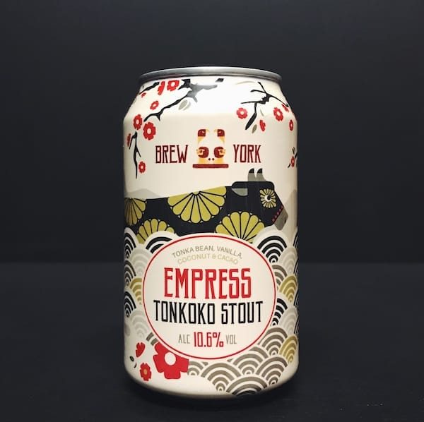 Brew York Empress Tonkoko Imperial Stout York Tonka Bean, Vanilla, Coconut and Cacao Imperial Stout