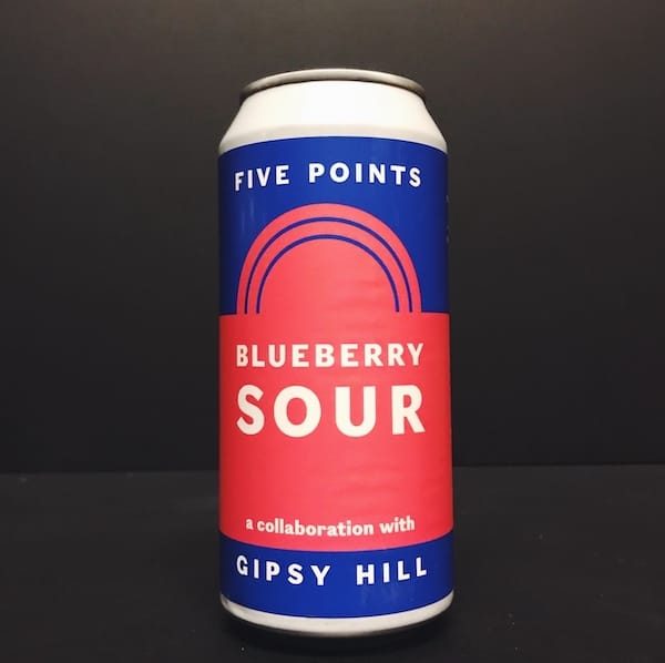 Five Points X Gipsy Hill Blueberry Sour vegan friendly London collaboration
