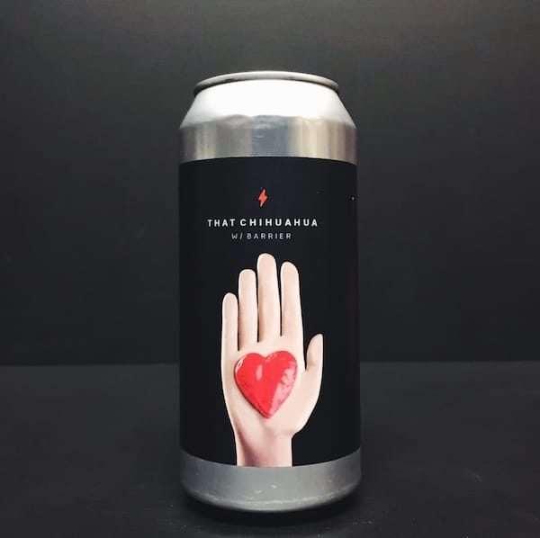 Garage Beer Co. X Barrier Brewing That Chihuahua Double IPA DIPA India Pale Ale Barcelona Spain vegan friendly