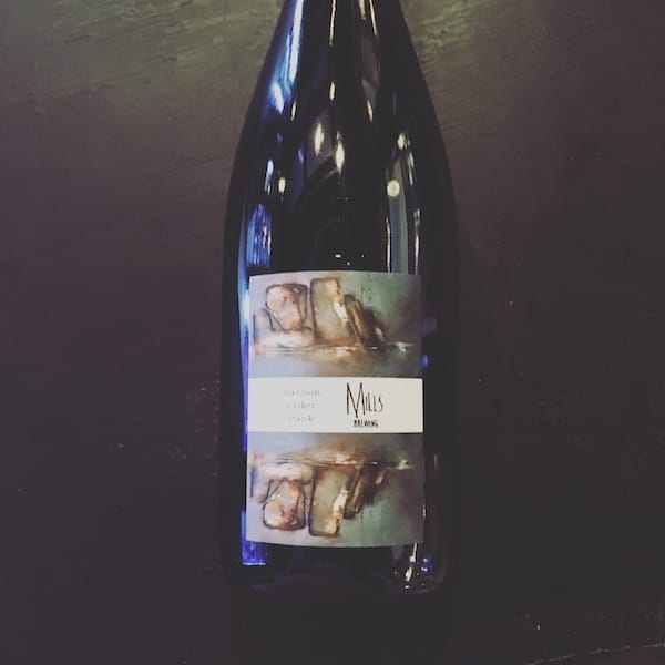 Mills Saison Cider Cask vegan friendly Gloucestershire