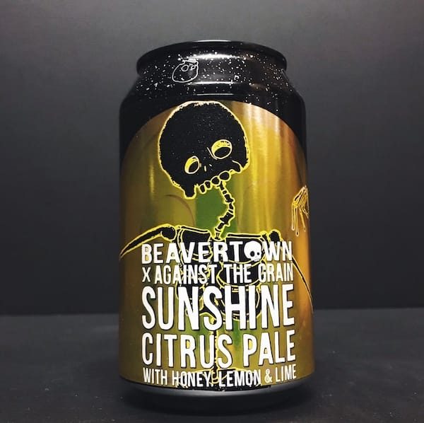 Beavertown Sunshine Against The Grain collab collaboration Citrus pale ale with honey, lemon and lime. London