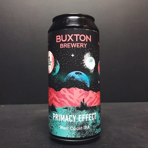 Buxton X Magic Rock Primacy Effect West Coast IPA India Pale Ale Derbyshire Collaboration vegan friendly