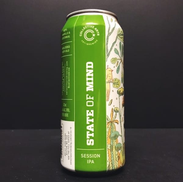 Collective Arts State of Mind Session IPA India Pale Ale Canada vegan friendly