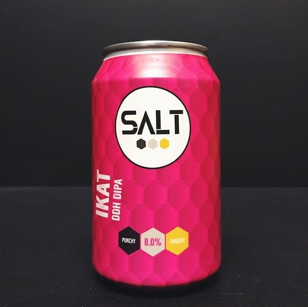 Salt Beer Factory Ikat DDH DIPA Saltaire Yorkshire vegan