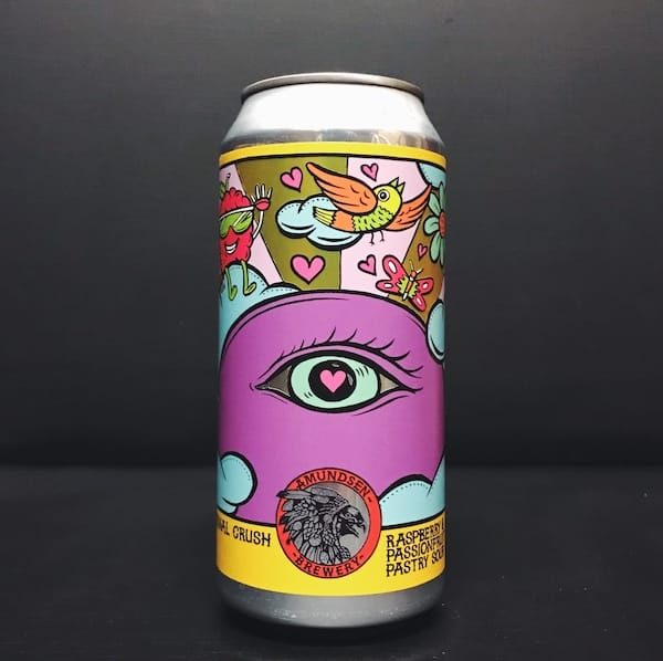 Amundsen Eternal Crush. Raspberry and Passionfruit Pastry Sour. Norway