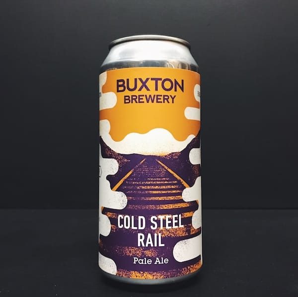 Buxton Track Cold Steel Rail Pale Ale Derbyshire vegan