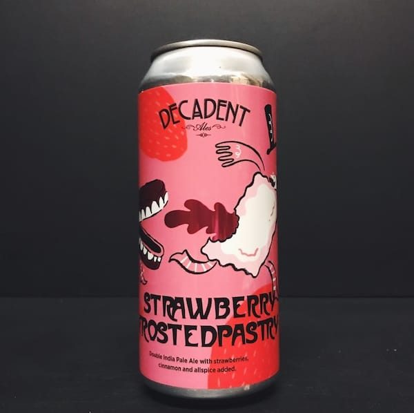 Decadent Ales Strawberry Frosted Pastry IPA USA