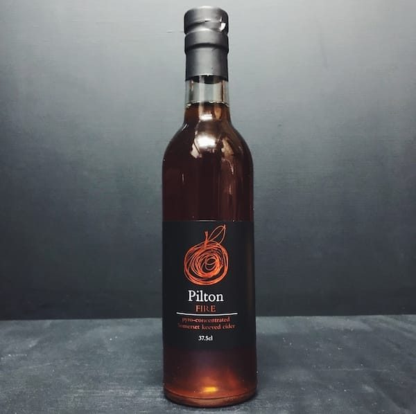 Pilton Cider Fire Pyro Concentrated Keeved Cider Somerset vegan gluten free