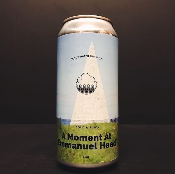 Cloudwater A Moment At Emmanuel Head Small Pale Manchester vegan