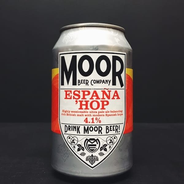 Moor Espana Hop Pale Ale Bristol vegan