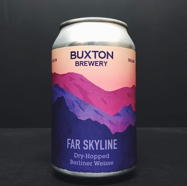 Buxton Far Skyline Dry-Hopped Berliner Weisse Derbyshire vegan