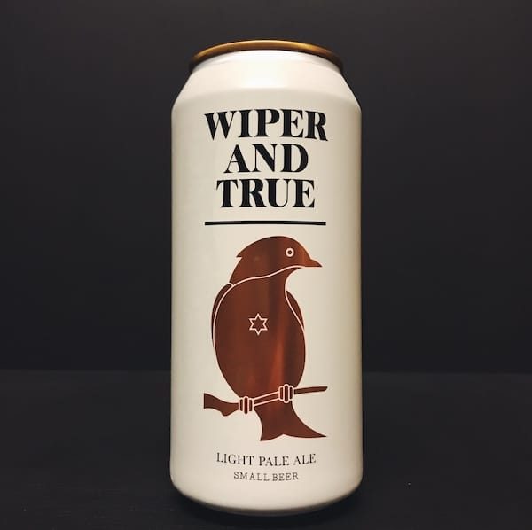 Wiper & True Small Beer Light Pale Ale Bristol vegan