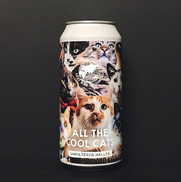 Lost & Grounded All The Cool Cats Unfiltered Helles Bristol vegan