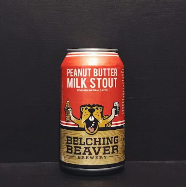 Peanut Butter Milk Stout Belching Beaver USA Stout Brew Cavern