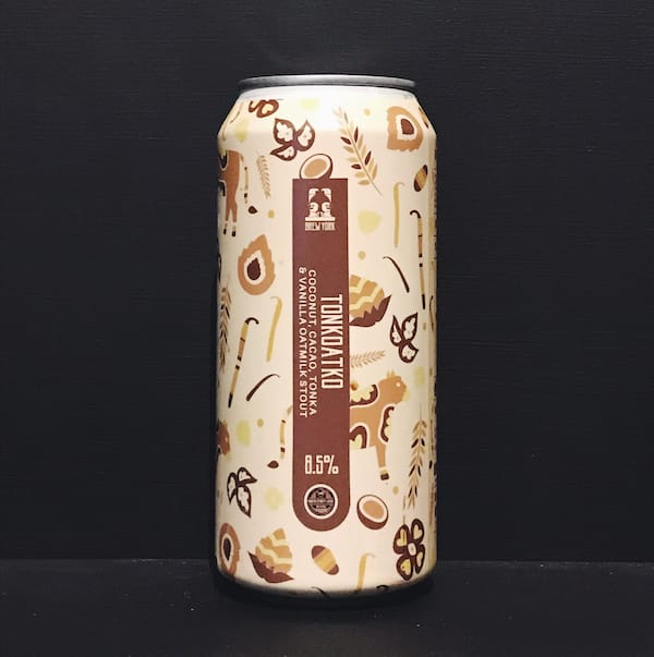 brew york tonkoatko oatmilk stout tonka coconut vanilla cacao vegan