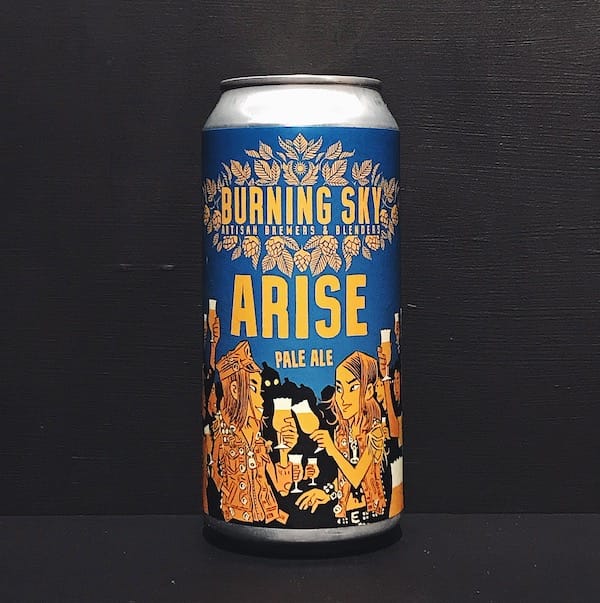 Arise | Burning Sky | Pale Ale | Sussex | Vegan | UK | Brew Cavern