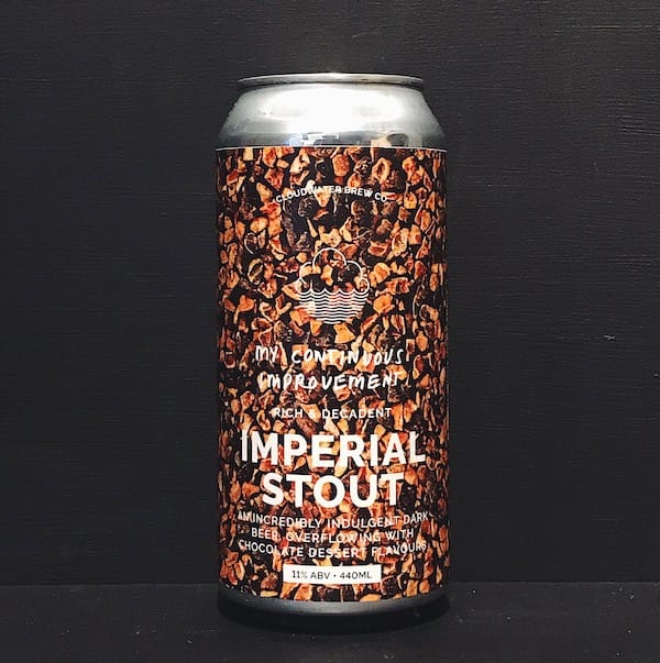 Cloudwater My Continuous Improvement Imperial Stout Manchester vegan