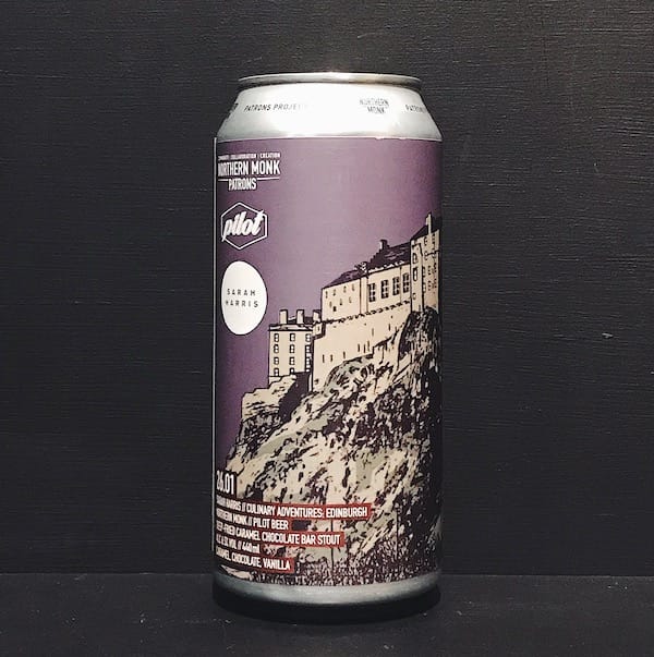 Northern Monk Patrons Project 26.01 // Sarah Harris // Culinary Adventures: Edinburgh // Pilot // Deep-Fried Caramel Chocolate Bar Stout Leeds