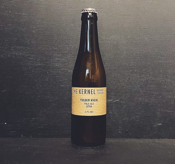 Foeder Kveik Pale Ale Citra Kernel London Vegan UK Brew Cavern