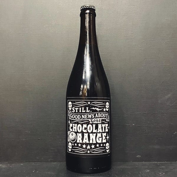 Black Iris Brew Cavern Still, Good News About The Chocolate Orange Imperial Stout Nottingham collab vegan