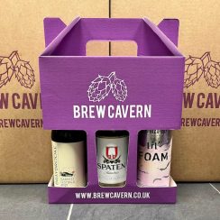 Brew Cavern Mixed PAcks Lager 3 Packs 3 x Lagers Nottingham vegan