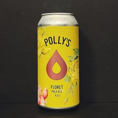 Pollys Brew Co Floret Pale Ale Wales vegan