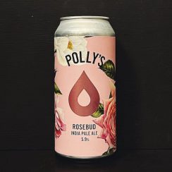 Pollys Brew Co Rosebud IPA Wales vegan